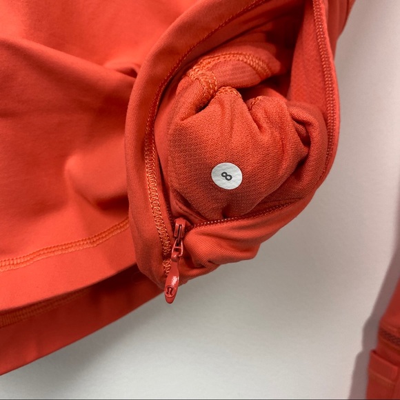 Lululemon Race With Grace 1/2 Zip II Atomic Red 8 - Picture 8 of 13